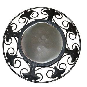 Black Floral Wall Mirror Home Interiors
